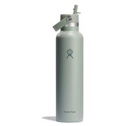 Hydro Flask Water Bottle - Insulated Stainless Steel - Standard Straw Lid, Non Spill, Leakproof in 24 Oz Agave Green
