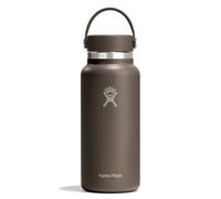 HYDRO FLASK Water Bottle - Insulated Stainless Steel - Wide Cap Lid, Non Spill, Leakproof 32 Oz Sandpiper