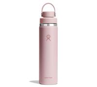 Hydro Flask Water Bottle - Insulated Stainless Steel - Wide Chug Lid, Non Spill, Leakproof in 24 Oz Tonal Trillium Pink