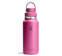Hydro Flask Water Bottle - Insulated Stainless Steel - Wide Mouth Chug Lid, Non Spill, Leakproof in 32 Oz Reef Pink