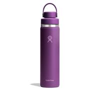 Hydro Flask Water Bottle - Insulated Stainless Steel - Wide Mouth Flex Chug Lid, Non Spill, Leakproof in 24 Oz Beachplum Purple