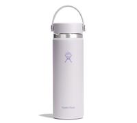 Hydro Flask Water Bottle - Insulated Stainless Steel - Wide Mouth Flex Lid, Non Spill, Leakproof and Refillable in 20 Oz Cloud Pink