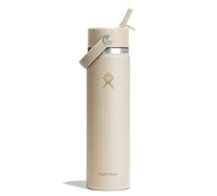 Hydro Flask Water Bottle - Insulated Stainless Steel - Wide Straw Lid, Non Spill, Leakproof in 24 Oz Coconut Cream