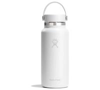 Hydro Flask - Wide Mouth With Flex Cap 2.0 - Insulated bottle size 946 ml, white/grey