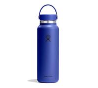 Hydro Flask - Wide Flex Cap 1,182 ml (40 oz) Bottle - Stainless Steel, Leakproof - Insulated Cold 24 Hrs & Hot 12 Hrs - Capri Blue