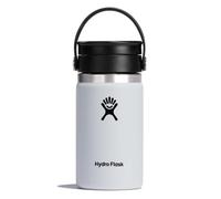 Hydro Flask - Wide Flex Sip Lid Coffee 355 ml (12 oz) | Leakproof, Insulated, Cupholder Compatible - Keeps Drinks Cold 24 Hrs & Hot 12 Hrs - White