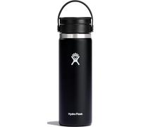 Hydro Flask - Wide Flex Sip Lid Coffee 591 ml (20 oz) | Leakproof, Insulated, Cupholder Compatible - Keeps Drinks Cold 24 Hrs & Hot 12 Hrs - Black