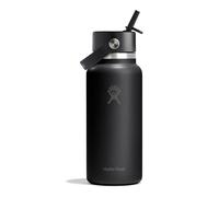 Hydro Flask - Wide Flex Straw Cap 946 ml (32 oz) Bottle, Black