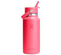 Hydro Flask | 32 oz Wide Mouth with Flex Straw Cap | Popstar Pink 32 oz