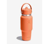 Hydro Flask Wide Flex Straw Travel 710ml Thermal Bottle Orange