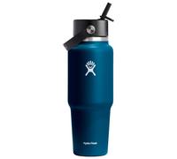 Hydro Flask - Wide Flex Straw Travel Bottle - Water bottle size 946 ml, blue
