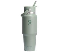 Hydro Flask - Wide Flex Straw Travel Bottle - Water bottle size 946 ml, grey