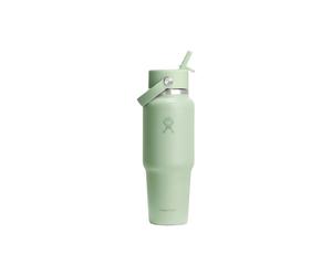 Hydro Flask Wide Mouth Flex Straw Cap Aloe travel bottle, 946 ml