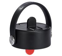 Hydro Flask - Waterproof flexible straw cap for stainless steel water bottle with wide opening - Insulated honeycomb lid for cold hydration - Black