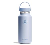 HYDRO FLASK - Wide Mouth Water Bottle 946 ml (32 oz) - Vacuum Insulated Stainless Steel Water Bottle with Leak Proof Flex Cap and Powder Coat - Surf