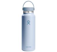 HYDRO FLASK - Wide Mouth Water Bottle 1180 ml (40 oz) - Vacuum Insulated Stainless Steel Water Bottle with Leak Proof Flex Cap - Surf