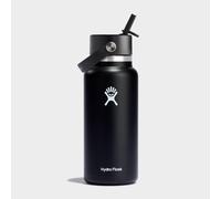 Hydro Flask Wide Mouth with Flex Straw Cap Bottle 32oz, Black One Size