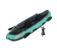 Hydro Force 2 Person Inflatable Kayak | Ventura Kayak Set with Hand Pump, Paddles and Storage Bag