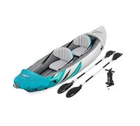 Hydro-Force Rapid Elite 2 Person Kayak | Inflatable Boat Set with Hand Pump, Paddles, Seats, Fins, and Storage Bag, Two-Seater