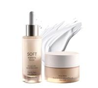 Hydro Glow Skin Care, Velvet Renew Solution, 2.05x1.5Inches Liquid Soothing Boost, Aqua Care Botanical Masque Gentle Formula, Radiance Pad Calming Design, Circle Daily Use