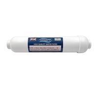 Hydro+ H15PA Carbon Block Filter with Scale Inhibitor and 1/4" Push Fit Fittings | 1 Micron Inline Filter for Samsung, LG, GE, Bosch, Daewoo, Neff, Siemens Fridges