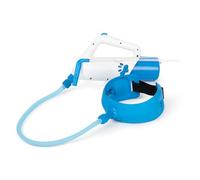 Hydro Leash 3-in-1 Water-Dispensing Dog Leash with Built-in 15oz Bottle & Lick Valve Durable PVC & Braided Cable - Fits Large Dogs - Save Time on Walks, No Extra Bowl Needed