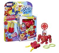 Hydro Pods Marvel Hulkbuster Aqua Armor, Iron Man Mech Suit Battle Toy