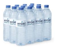 Hydro Spring Water - 12 x 1.5L Bottles Natural Mineral Water Bottle BPA-Free, Recyclable Bottles | Refreshing Hydration - Pack of 12