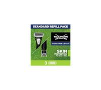 - Hydro Trim & Shave Skin Protection for Men | Razor & Trimmer | Pack of 3 Blade Refills