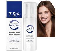 Hydro/xyapatite Toothpaste,Flu/oride-Free Na/no Hydro/xyapatite Toothpaste,Deep Cleaning Oral Care Too/thpaste,Strengthens Teeth,Cleans and Freshens Breath,Brighten Teeth,Long-Lasting Freshness