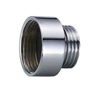 HYDROBIL M8-H1CP-QYHF Water Pipe, Silever, 1/2" F x 3/8" M