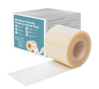 Hydrocolloid Adhesive Dressing Roll - Cut-to-Size Bandage Tape for Blisters, Burns, Surgical Healing, Outdoor Activities, Durable Waterproof for Sensitive Skin