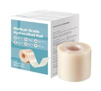 Hydrocolloid Bandage - 5 m Wound Protection | Hydrocolloid Blister Plaster Roll, Waterproof Cuttable Pads for Everyday Travel Burns Training Outdoor Activities Face Body Protection Invisible