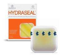 Hydrocolloid Border Wound Dressing - Waterproof, Breathable & Adhesive Patches for Faster Healing, Blister & Acne Protection - Ideal for Sensitive Skin - 5x5cm x 5