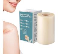 Hydrocolloid Patch - 10 X 300cm Waterproof Wound Patch,Flexible Cutting Hydrocolloid Sheets - for Scar Cuts Face Finger Heel Foot Toe Travel Swimming Women Men Youth Elderly