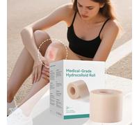 Hydrocolloid Patch Bandages?Wound Care Hydrocolloid Roll,Can Cropping Breathable Film Tape,Isolate Friction and Pollution?Suitable for Daily Care of Minor Abrasions, Friction Protection,Dry Areas