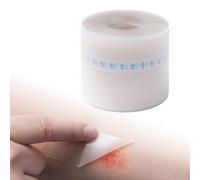 Hydrocolloid Patches, 2025 New Wound Dressings, Hydrocolloid Plasters Wound Dressings Adhesive Tape Cut-to-Size for Home Essential, Waterproof Dressings for Wounds Roll (5cm*3m)