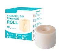 Hydrocolloid Roll 5cm*3m, Skin Protection Bandage for Wet Healing Self-Adhesive Invisible Cuttable Waterproof Patch, Extra Thin Soft Waterproof Self-Adhesive Scar Cover Tape