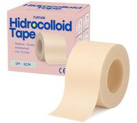 Hydrocolloid Roll 5cm x 5m - Cut-to-Fit Waterproof Dressing Tape & Pimple Patches - Skin-Friendly Bandage for Blisters, Acne Spots, Minor Cuts & Burns - Self-Adhesive & Latex-Free
