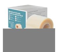 Hydrocolloid Roll Dressings - Reliable Waterproof Bandages for Wound Care, Cut-to-Size Hydrocolloid Dressings H-ydrocolloid Plasters Bandages with Self-Adhesive for Home
