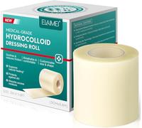 Hydrocolloid Roll for Wound Care (2in x 11.8ft) - Medical Grade Cut-to-Fit Bandage Tape, Waterproof & Invisible Dressing for Wound Healing, Blisters, Acne, Burns, and Scar Prevention