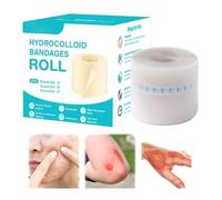 Hydrocolloid Roll - Hydrocolloid 5x150cm | Hydrocoilloid Bandage | Bandage Patch for Protecting Wounds Without Severe Exudate in and Dailly Skin Recovery Care