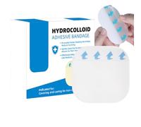 Hydrocolloid Roll - Hydrocolloid Dressing,Gentle Waterproof Patch 5 Sheets Sensitive Skin Wound Cuts Burn Incision Care for Youth Elderly Athlete