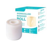 Hydrocolloid Roll - Width 5cm Cut-to-Size Waterproof Dressing Tape, Hydrocolloid Gel Bandage Flexible & Skin-Friendly Bandage Patch for Blisters, Minor Wounds