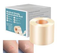 Hydrocolloid Wrap Roll, Reliable Waterproof Bandages for Wound Care, Cuttable Hydrocolloid Patches, Hydrocolloids Bandages for Hiking Running Cycling and Everyday Use