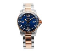 Hydroconquest 41MM Stainless Steel and Rose Gold PVD