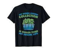 Hydroculture Aquaculture Soil - Plant Growing Hydroponics T-Shirt