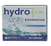 Hydrofem, Drainage, Metabolism Stimulate, 60 Tablets, 6 Herbal Extracts Including Nettle, Goldrod, Dandelion, Green Tea, Diuretic, Prickly Pear Extract, Like Hydromium Detox