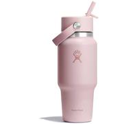 Hydro Flask - Wide Flex Straw Travel Bottle - Water bottle size 710 ml, pink