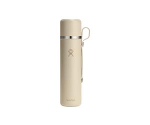 Hydroflask Hot Flask & Cup Oat Thermal Bottle with a Cup, 1064 ml